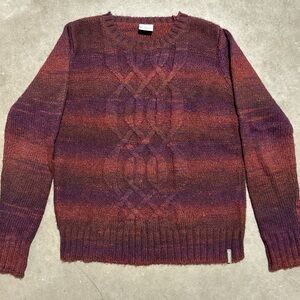 Vintage Columbia Wool Blend Knit Sweater Granola Girl